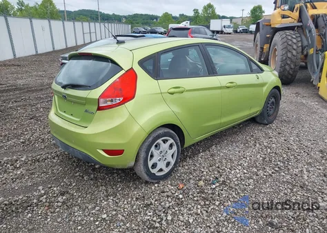 2011 Ford Fiesta Se from USA, damaged, VIN 3FADP4EJ8BM137487